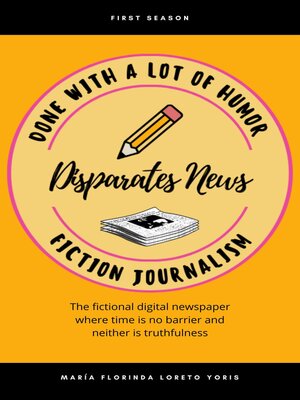 cover image of Disparates News Fiction Journalism
